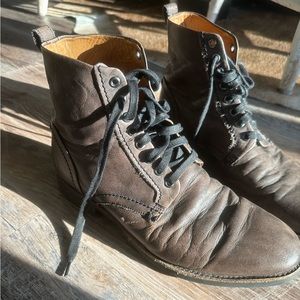 Frye Lace Up Boots
